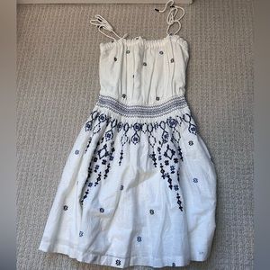 Brand new, never worn Abercrombie & Fitch mini embroidered dress